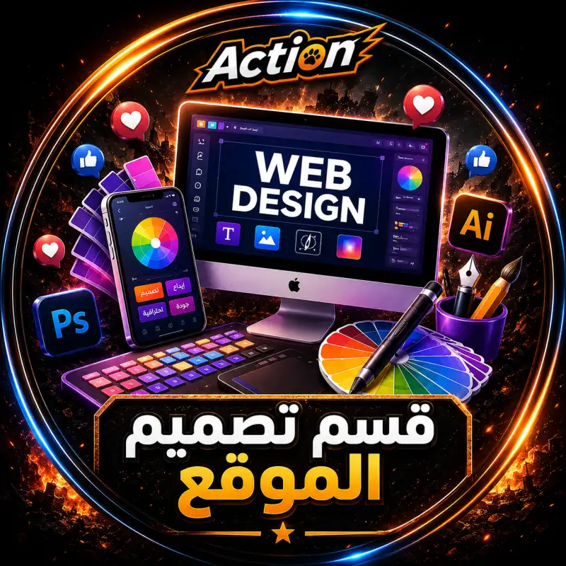 قسم تصميم الموقع